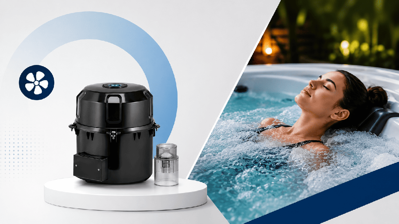 Soplador de aire para jacuzzi y alberca