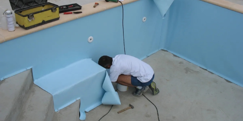 Membrana de PVC para albercas