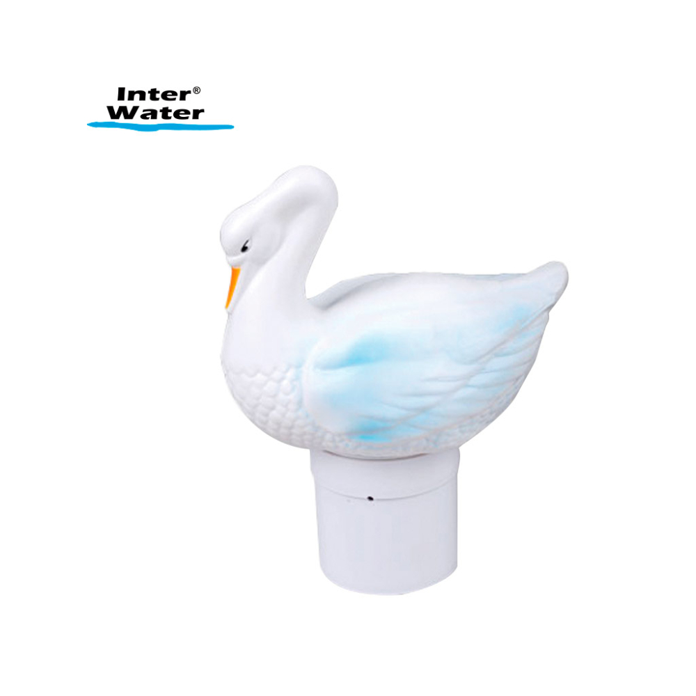 Clorador flotante de cisne