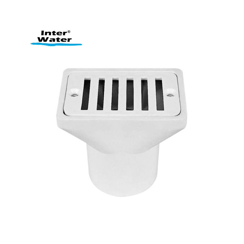 Dren de rebosadero 2", gris