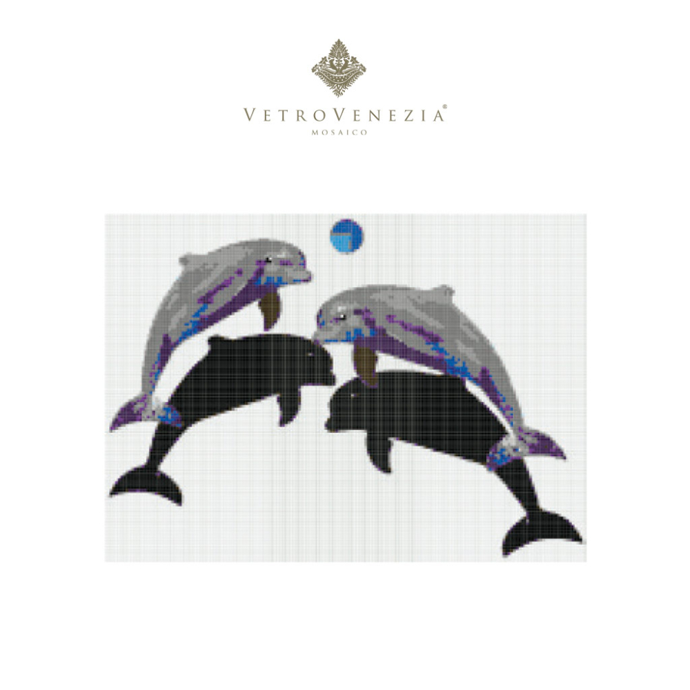 Delfin con sombra 6 Y 8